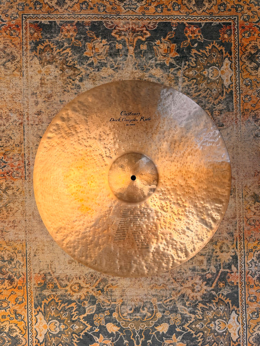 RARE Discontinued Zildjian K Custom DARK COMPLEX 21” Ride 2612 g Gorgeous