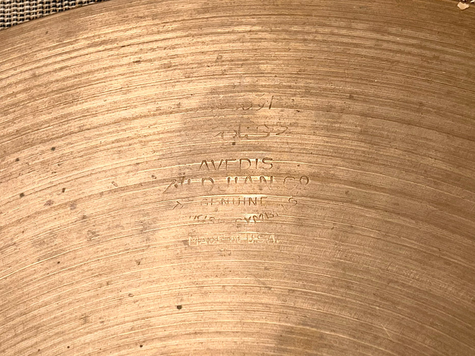 Vintage Zildjian 1960s New Beat 14” Hihats Only 897 1198 g LIGHT! AMAZING Tone! EARLY NEW BEATS