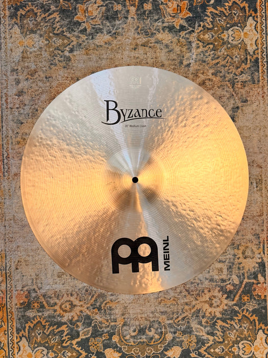 Meinl BYZANCE Medium Crash 20” 1910 g Glorious Warm Dark CLEAN Don’t Pay $480!