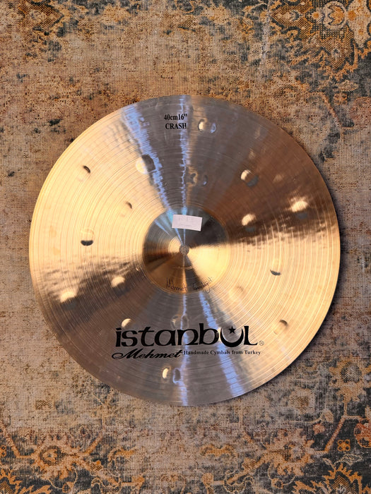 VERY DARK COMPLEX ISTANBUL Mehmet Hamer 16” CRASH 964 g PERFECT! Opens Quick Fast Decay!