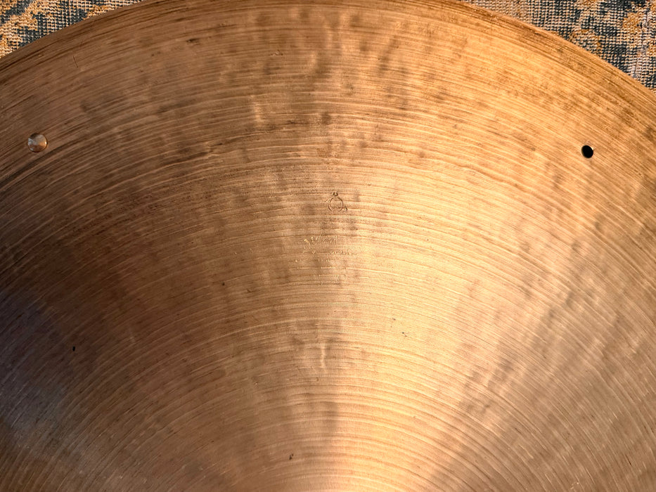 Vintage Zildjian ISTANBUL K 22” Ride Crash Sizzle at 2564 g Perfect ELIXIR of DRY COMPLEX & Crashable!