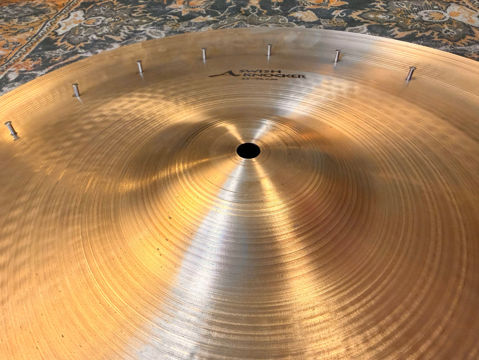 THIN Zildjian Swish Knocker 22” Responsive! AMAZING Shape! Great ALT RIDE Only 2146 g Don’t PAY $509