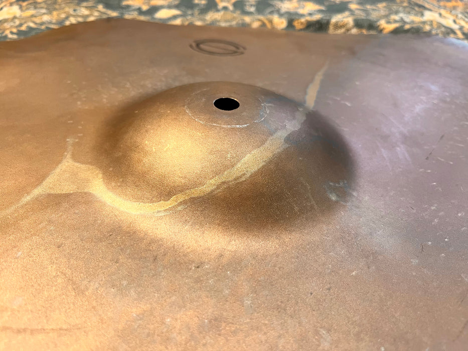 Zildjian CONCEPT SERIES FX RAW CRASH Large Bell 22” ish or 23” And Kinda 21” 2372 g PERFECT!