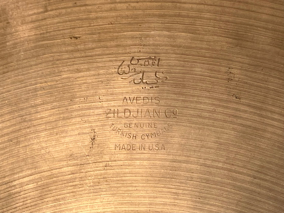 Rare DARK PAPER THIN Vintage 1950s Zildjian 15” Hihats 967 998 g Complex