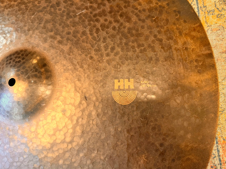 Sabian 24” HH KING HAND HAMMERED VERY Dry But VERY Crashable! HUGE ORGANIC Multi! 2846 g