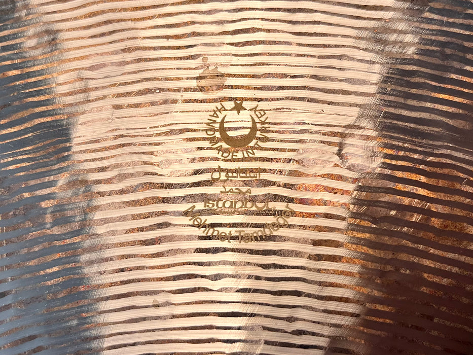 Rare ULTRA DARK MASSIVE ISTANBUL Mehmet 24” Ride Dark Crash 2884 g MC Jazz PERFECT!