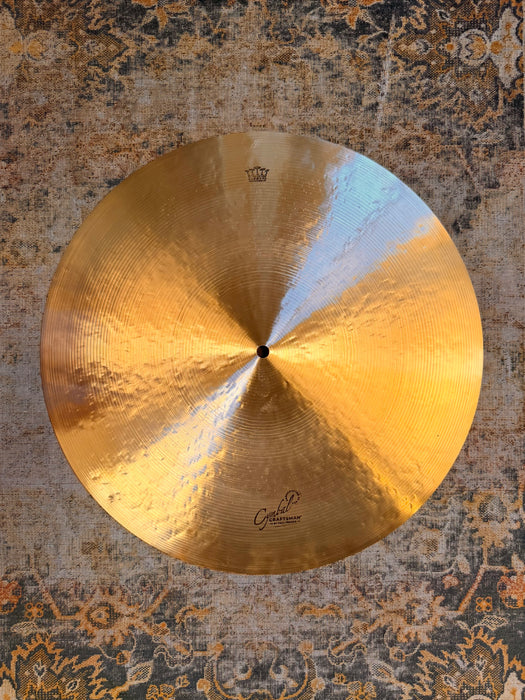 Paul Francis CUSTOM Cymbal Craftsman DARK VINTAGE FLAT RIDE 18” NEW! Controlled! Delicate! Smooth 1433 g