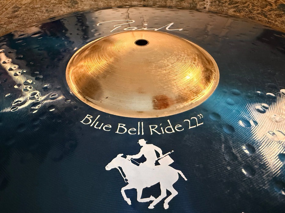 Paiste Signature BLUE BELL STEWART COPELAND Ride 22” The Rhythmatist! 3456 g CLEAN! Don’t Pay $820