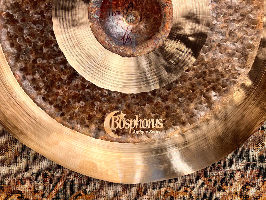 Unique Bosphorus KETTLE CHIP PROTOTYPE 18” Antique Effects China 1056 g WAVY Complex Sultan!