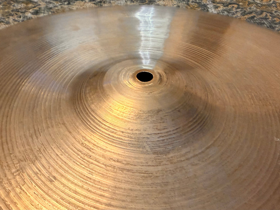 1950s Vintage ZILDJIAN 20" LIGHT Ride or Crash GORGEOUS Only 1977 g Sounds Awesome Versatile