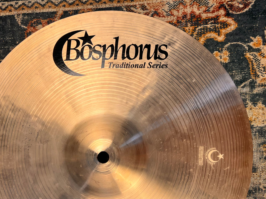 RARE Tight CRISP BOSPHORUS Traditional Factory CRISP 13” Hihats 808 960 g MINT