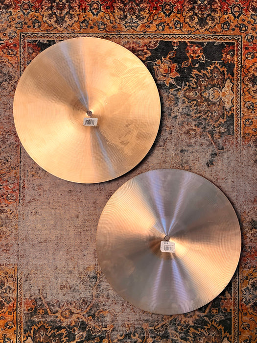 Zildjian 15” NEW BEAT Hihats Very CLEAN! FAMOUS Classic Tone! 1095 1616 g Don’t Pay $550 For A Guess!