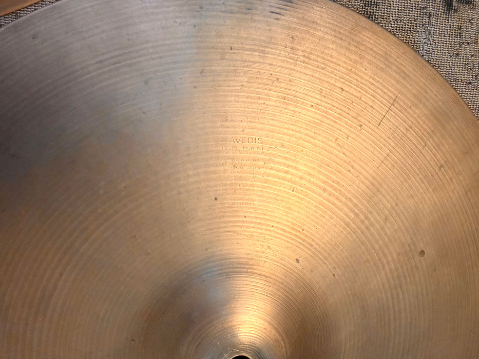 1960s Vintage Zildjian 15” EARLY New Beat Hihats 972 1340 g Sound Incredible 50+ Years Old!