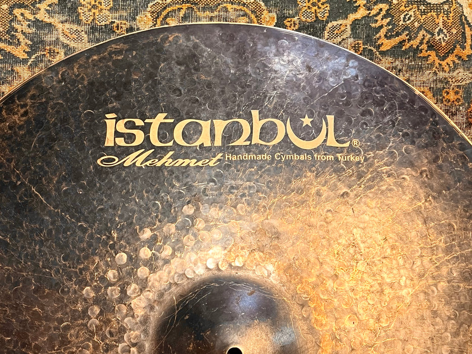 RARE DARK 24” Istanbul Mehmet 61st Anniversary Ride 2784 g Absolutely Incredible Sounding! Smooth
