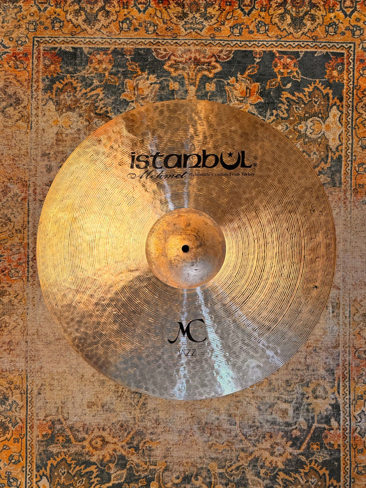 Rare ULTRA DARK Complex Istanbul Mehmet 22" MC Jazz Ride 2384 g PERFECT! Sizzle! CRASHABLE