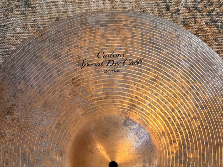 Zildjian K Custom SPECIAL DRY CRASH 20” PERFECT Cond!! Don’t Pay $530 For A Guess! Only 1532 g