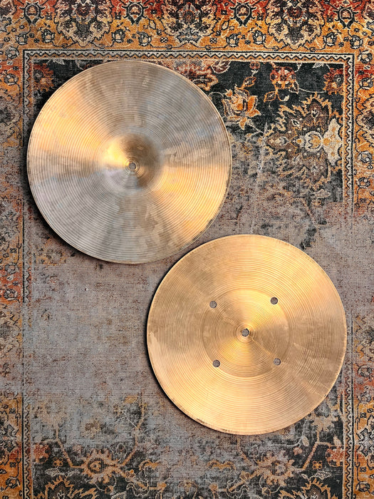 VINNIE COLAIUTA Vintage Zildjian QUICK BEAT 14” Hihats 1288 1400 g CRISP Tight DRY