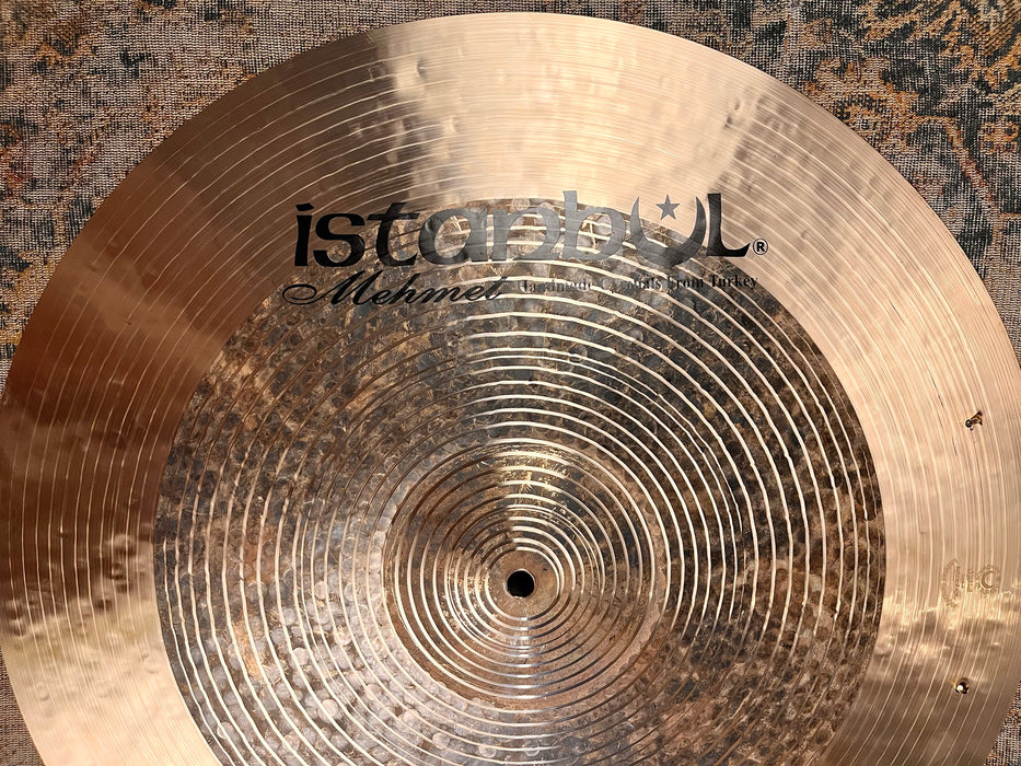 Rare ISTANBUL Mehmet Empire JAZZ Ride 22” 2346 g Sizzle PERFECT! DARK & SMOKEY