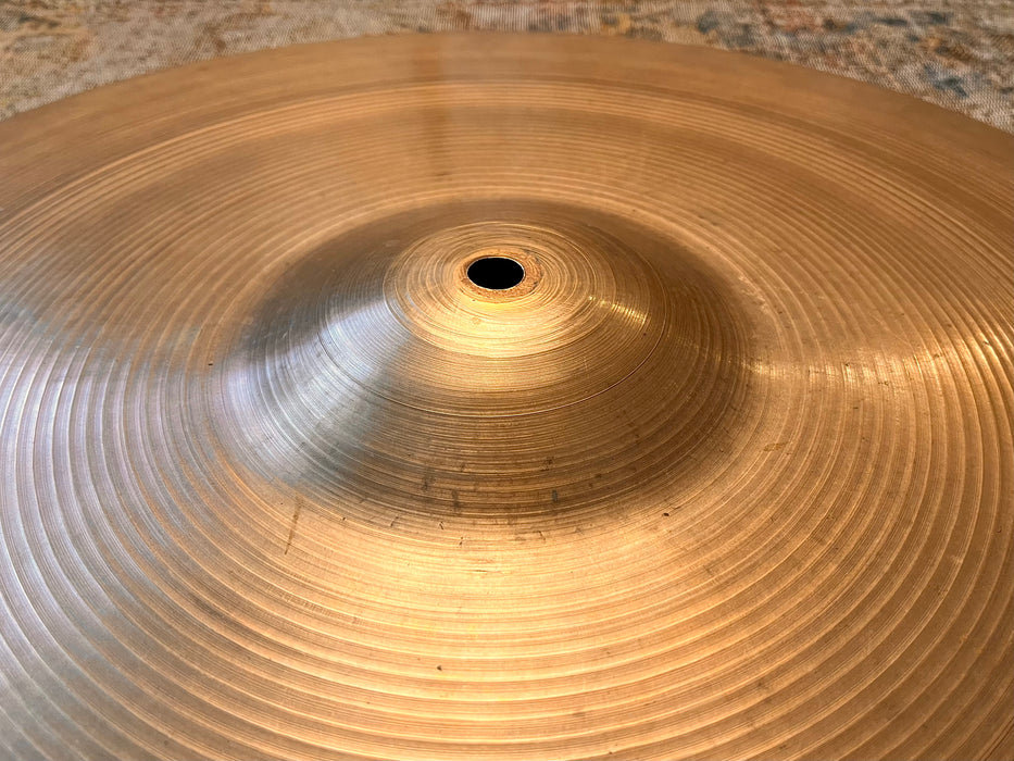 AMAZING THIN 1950s Vintage ZILDJIAN 20" Light Ride or Crash ONLY 1830 g GORGEOUS