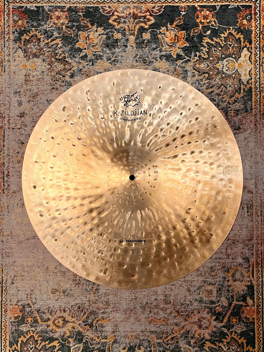Zildjian K Constantinople Renaissance Ride 20” Very DARK! AMAZING ONE! 1878 g CLEAN! Thin edges