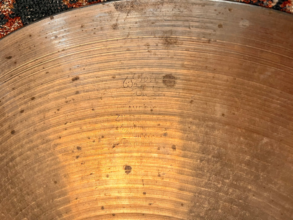 Vintage Zildjian New Beat 14” Hihats 852 1288 g CLEAN Light THIN TOP Hand Hammered