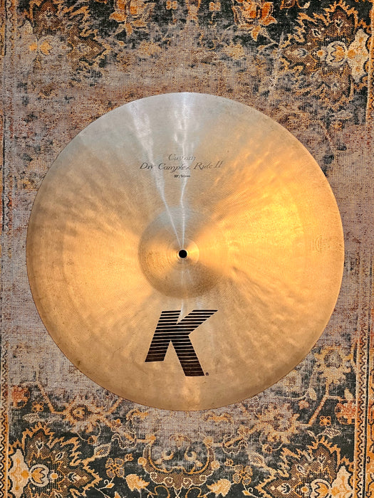 RARE Zildjian BILL STEWART K CUSTOM DRY COMPLEX Ride II 20” 1954 g Unique! Collectible