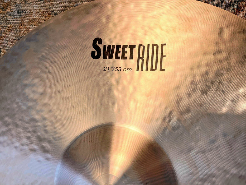 Zildjian K Sweet Ride 21” 2374 g PERFECT Condition! VERY DARK! Versatile! Don’t PAY $525?
