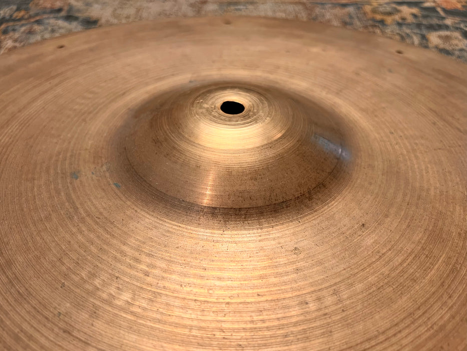 One Of THE THINNEST Vintage Zildjian 20” FACTORY SIZZLE Crash Ride Cymbals ONLY 1732 g PAPER Thin