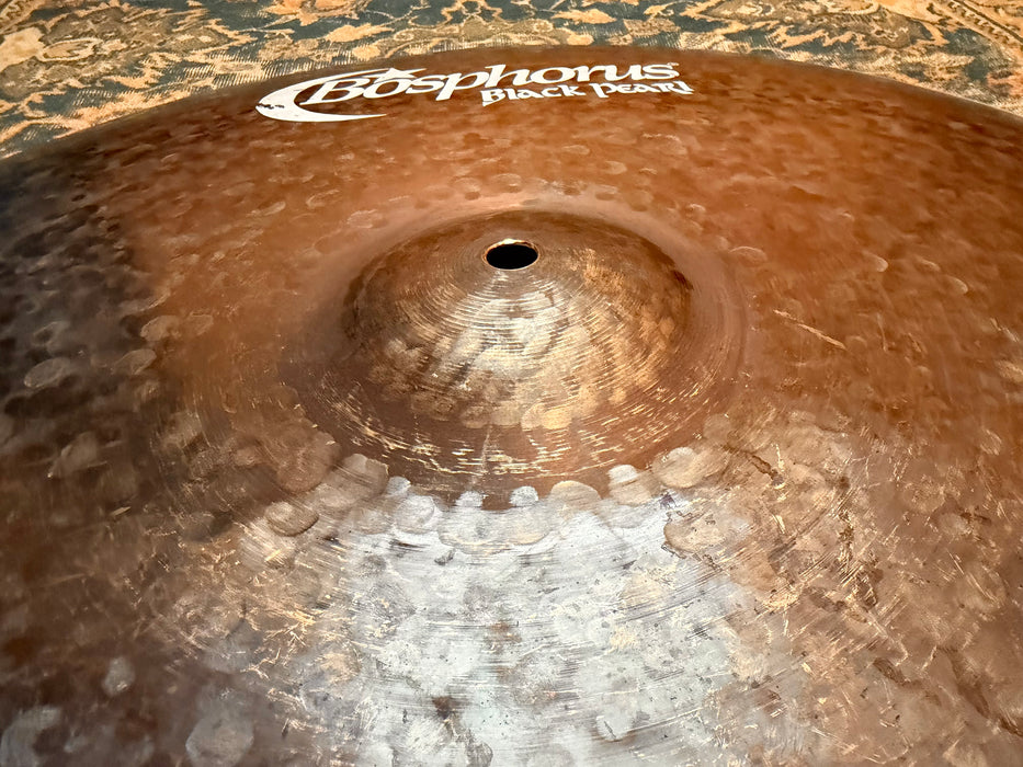 Bosphorus Black Pearl Ride 22” Crash Only 2018 g Dry Papery Light! Smooth Mellow! PERFECT