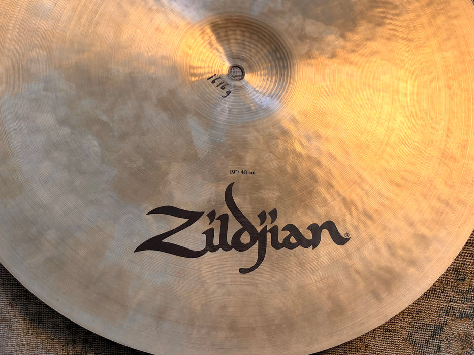 Zildjian KEROPE Crash Ride 19” From 1st YEAR! AMAZING SHAPE! 1616 g Light Controlled Versatile!