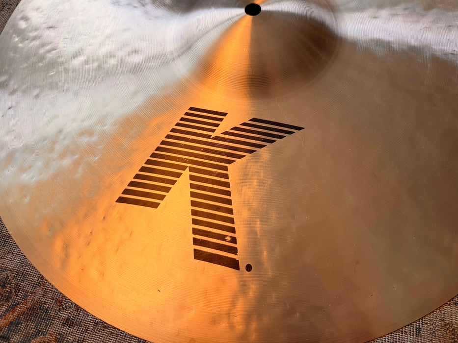 Zildjian K PAPER THIN CRASH 19” IMMACULATE Shape! Amazing Light w/SHIMMER Only 1274 g!