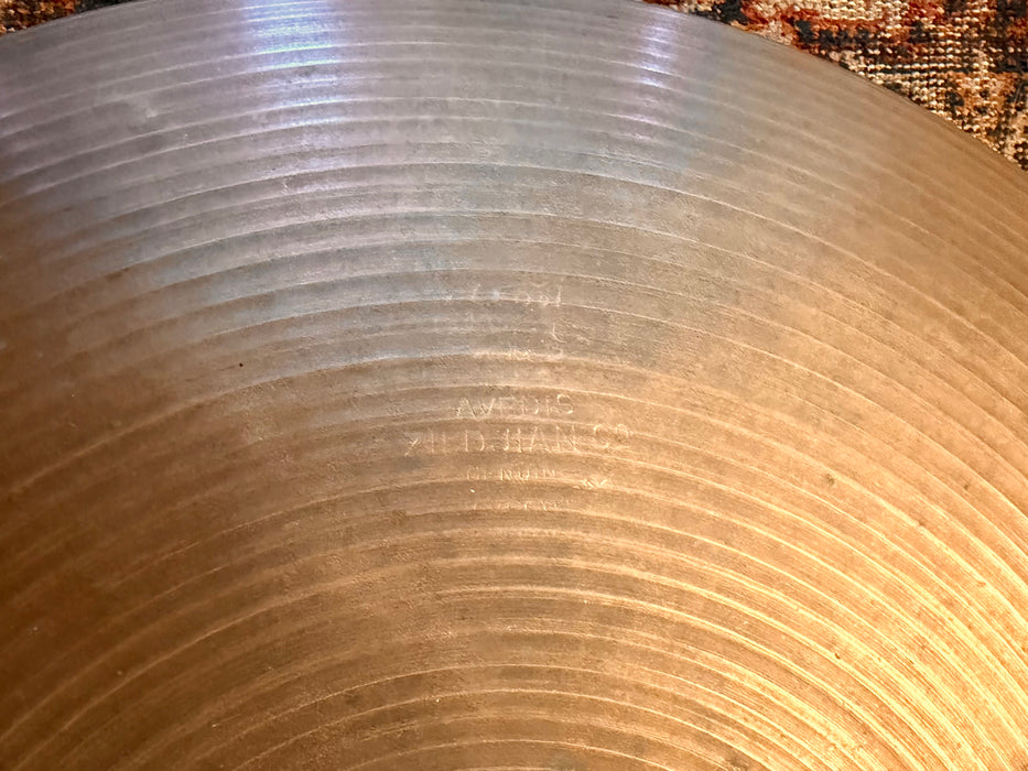1960s Vintage Zildjian 14” Hihats 854 996 g RINGO Light Whipsy Classic 60s TONE! Tight But Complex!v
