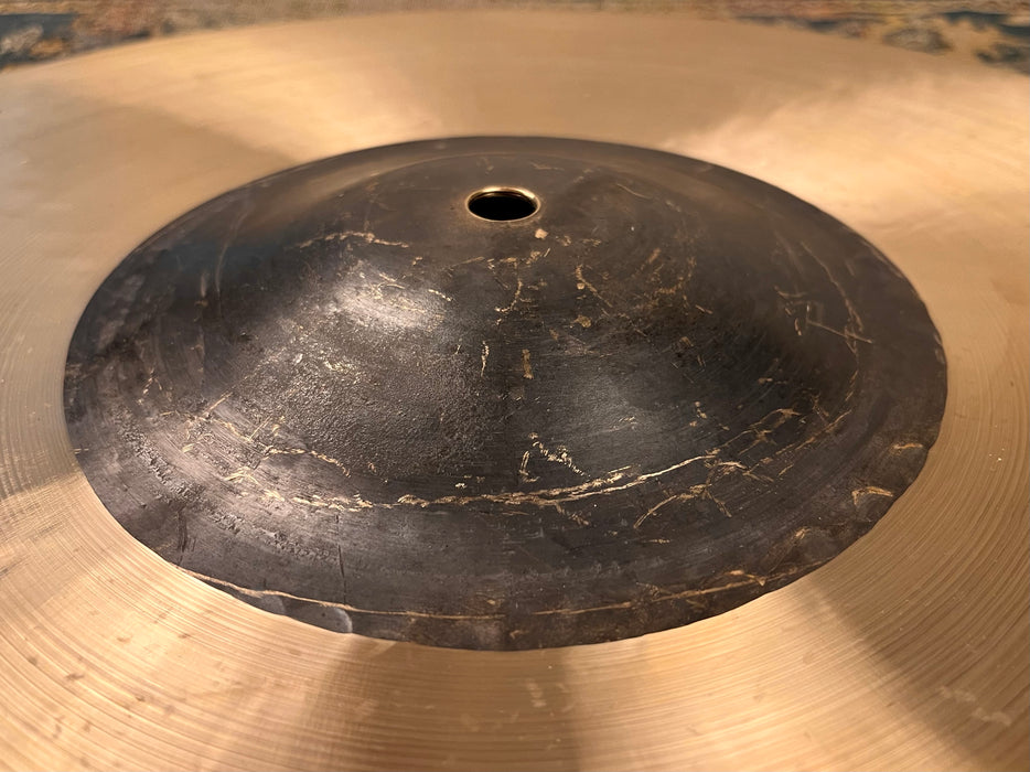 Rare 23” ISTANBUL Mehmet BLACK BELL Ride 3697 g DARK! Clean!  Raw Bell & Hand Hammered