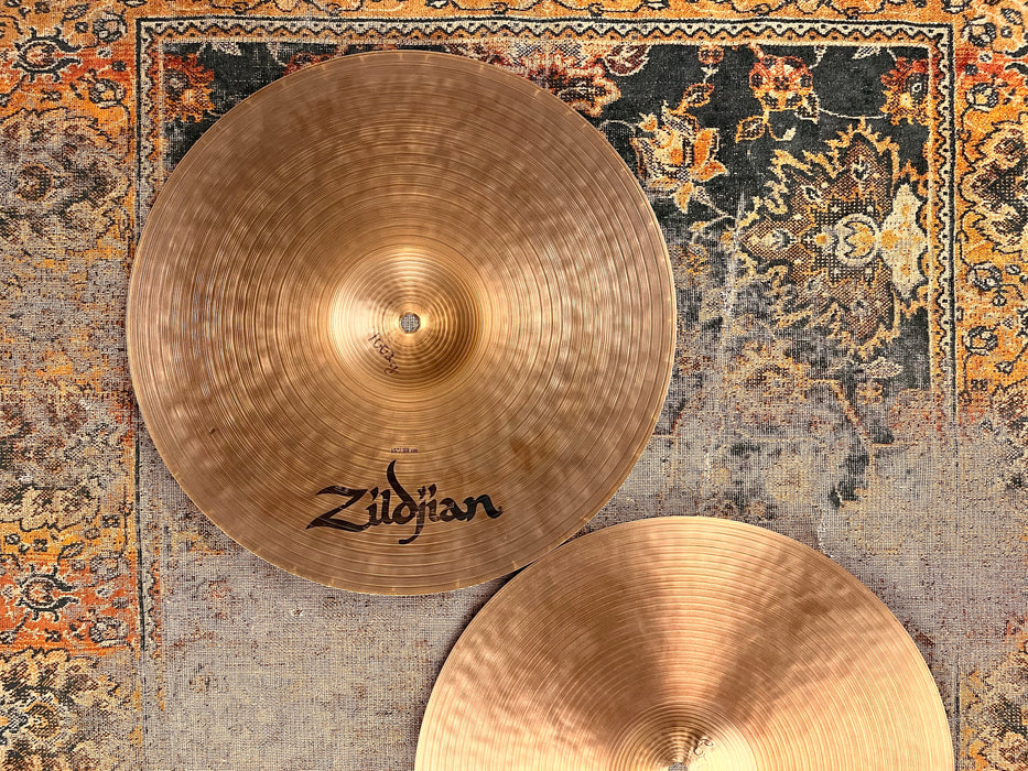 Zildjian KEROPE Hihats 15” 1000 1220 g CLEAN Gorgeous! LIGHT COMPLEX! Discontinued!