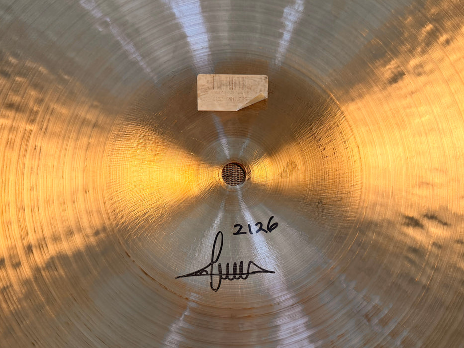 GLOWING Warm Smooth ISTANBUL Mehmet 61st ANNIVERSARY Ride 21” 2126 g PERFECT! Incredible