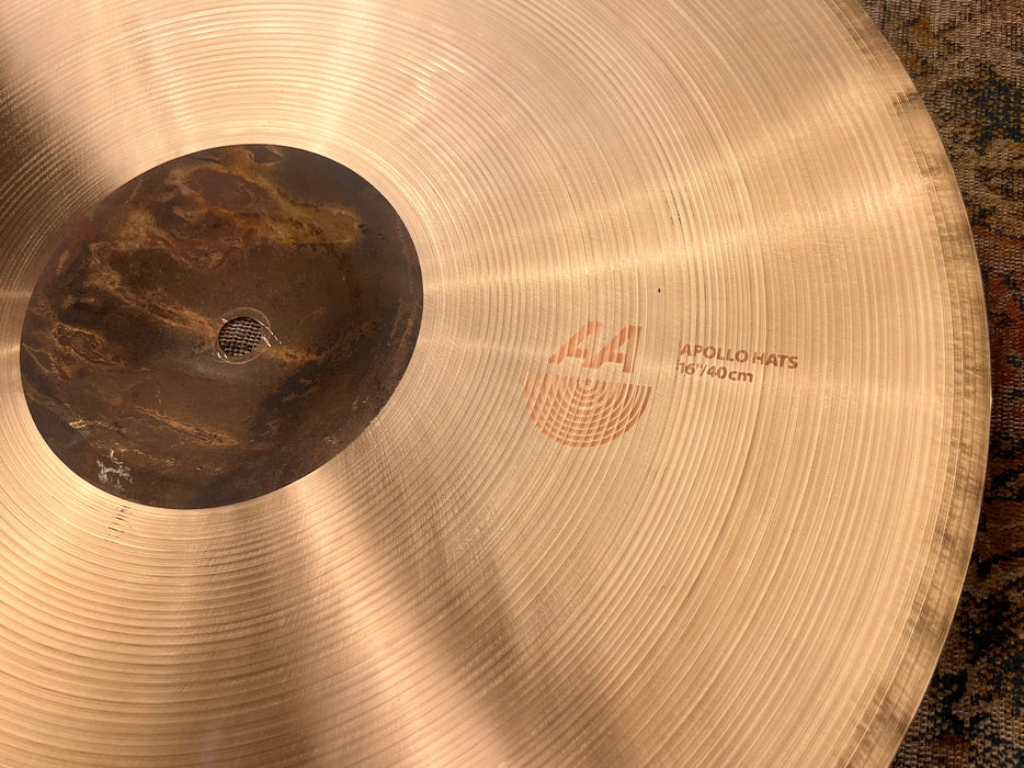 Massive DRY Dark Sabian 16” Apollo Hihats 1113 1352 g CLEAN AA