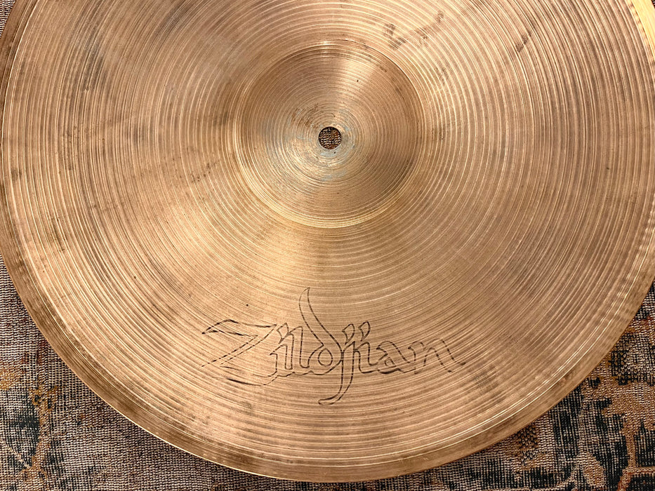 THIN TOP Vintage Zildjian New Beat 14” Hihats ONLY 722 g Over 1056 g Light Complex Amazing