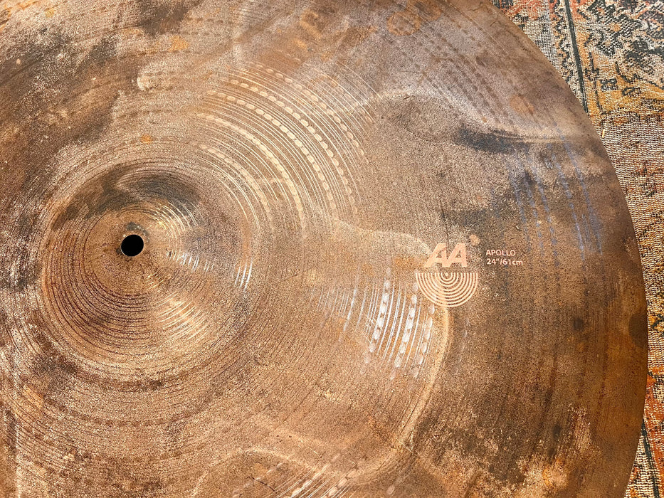 Sabian APOLLO 24” Ride or Crash MULTI THIN 3162 g CLEAN AA Massive DRY 24”! Discontinued