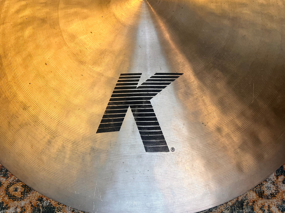 ULTRA RARE Zildjian BILL STEWART 24” K Custom Dry Complex Ride # 12 2966 g DRY