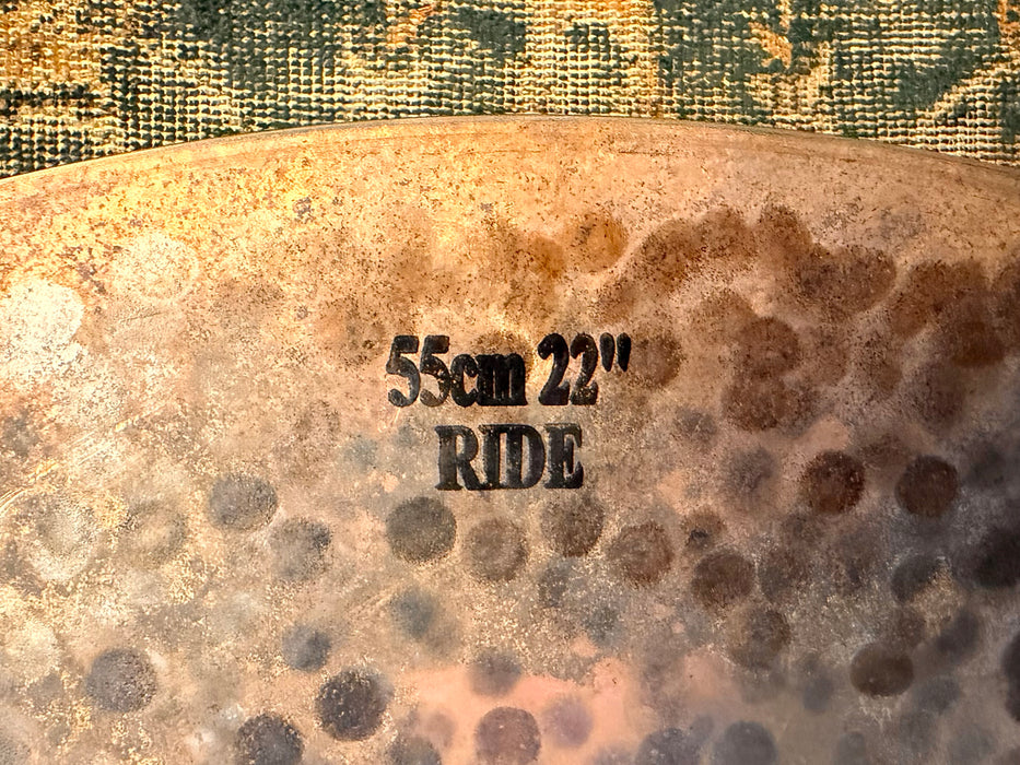ULTRA DARK TURK Istanbul Mehmet Origin Dark 22” Ride 2336 g MINT! DRY Unlathed RAW! Stunning!