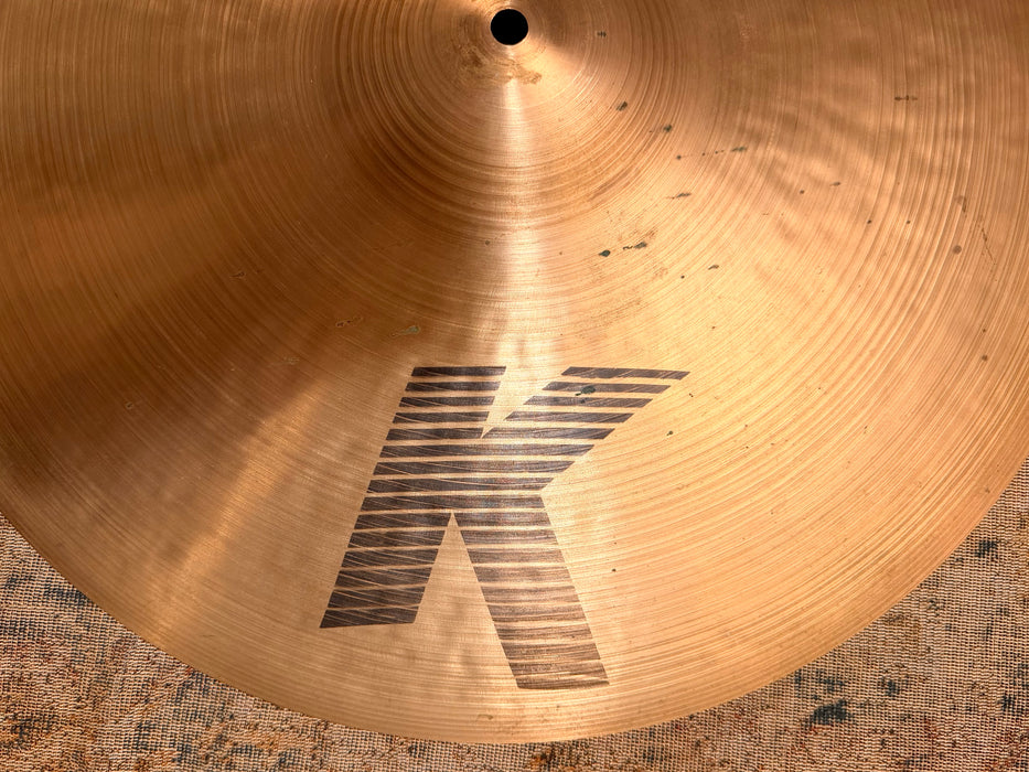 Zildjian K PRE AGED DRY LIGHT Ride 20” EARLY THINNER Model Only 2033 g CRASHABLE! Versatile