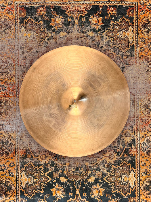Classic 1970s Vintage Zildjian Ride Crash Ride 20” 2362 g FAMOUS 70s TONE!