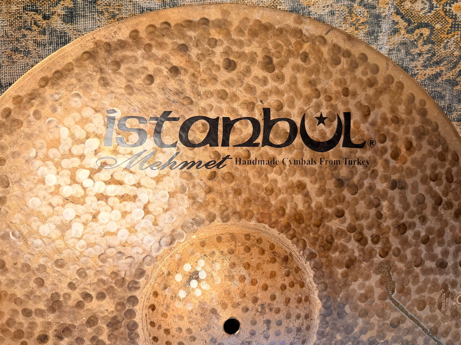 ISTANBUL Mehmet TURK Ride 21” PERFECT! DARK w Great Definition! Gorgeous! Raw Unlathed! 2744 g