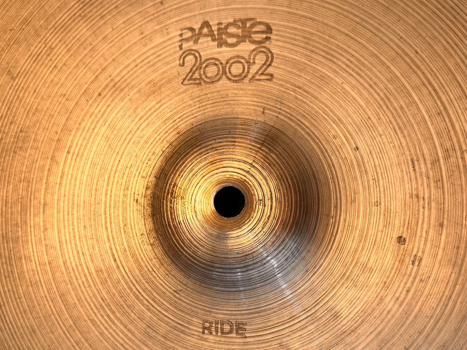 BONHAM Vintage Paiste 2002 Ride 18” Iconic BLACK LABEL 1582 g CLASSIC TONE Discontinued! VERY RARE