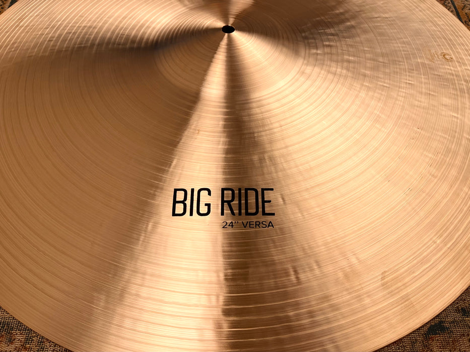 VERSATILE ISTANBUL Mehmet 24” Big Ride 3452 g IMMACULATE Crash Ride DARK! Glorious