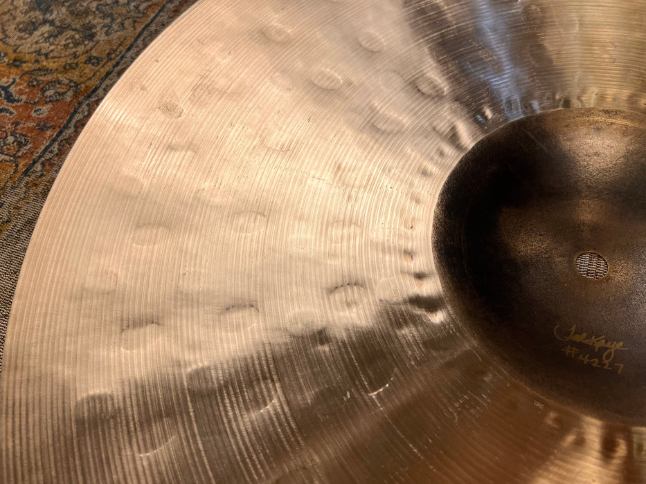 LUSH Dark Sabian ARTISAN RAW BELL 19” CRASH 1614 g IMMACULATE