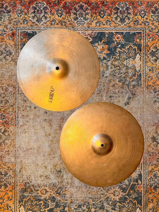 Vintage Zildjian 15” Hihats 15" 974 1368 g Sound Incredible! Responsive Dark Amazing