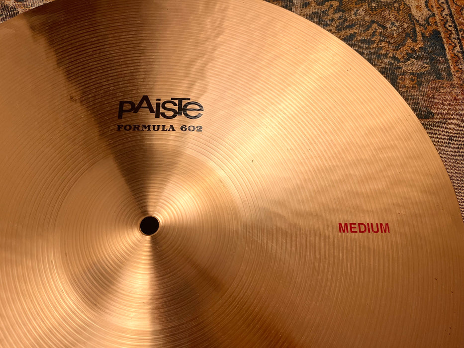 Paiste 602 20” MEDIUM Crash Or Ride 2228 g LUSH Clean PERFECT! Versatile! Why Pay $704?!