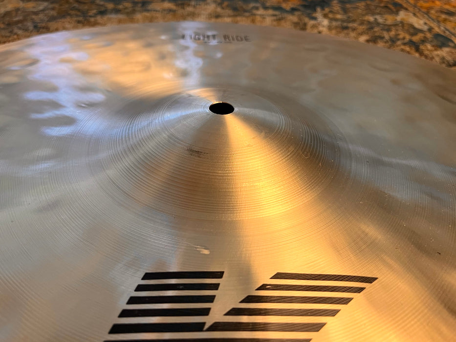 Zildjian 24” K LIGHT RIDE Perfect! MASSIVE 2 Foot Golden GLOWING Complex Beauty! 3017 g! MINT