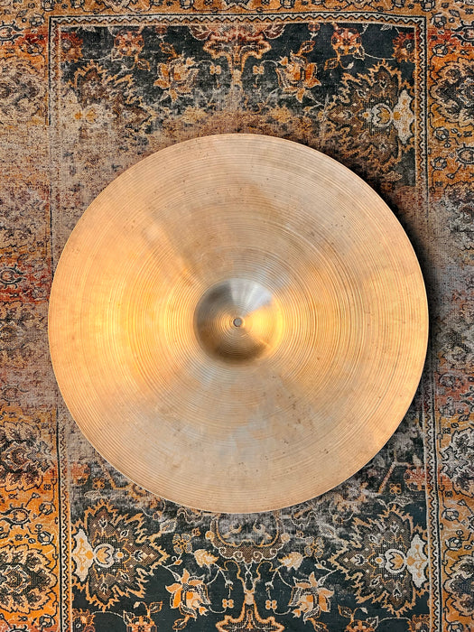 BIG Light 1960s Vintage Zildjian 22” Light Crash Ride ONLY 2496 g Complex Thin 22”